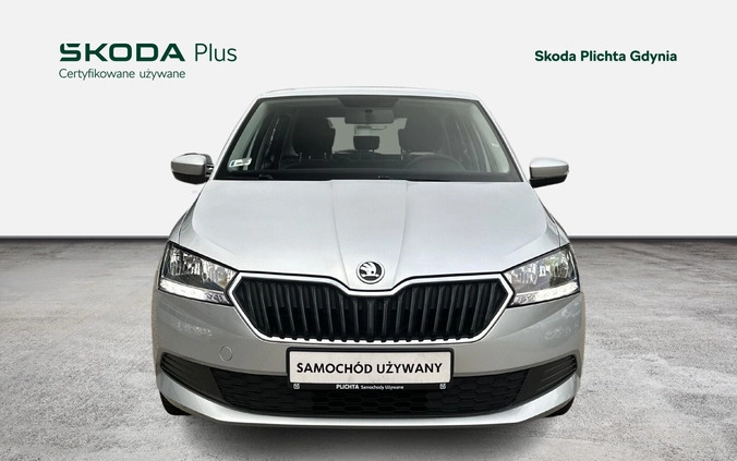 Skoda Fabia cena 52900 przebieg: 57494, rok produkcji 2021 z Gdynia małe 379